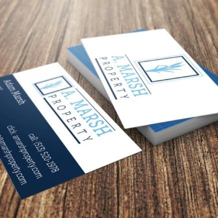 A. Marsh Property: Business Cards