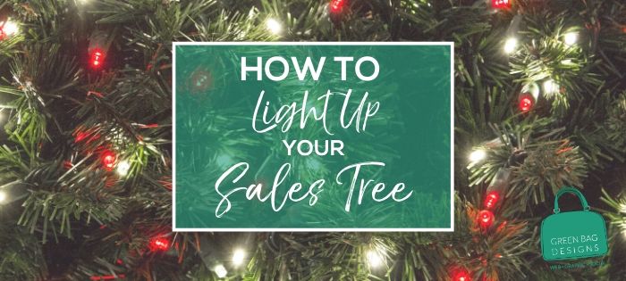 How to Light Up Your Sales Tree Pinterest Image